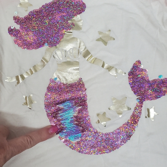 Justice for girls  top  sequence  flip mermaid - Picture 4 of 5